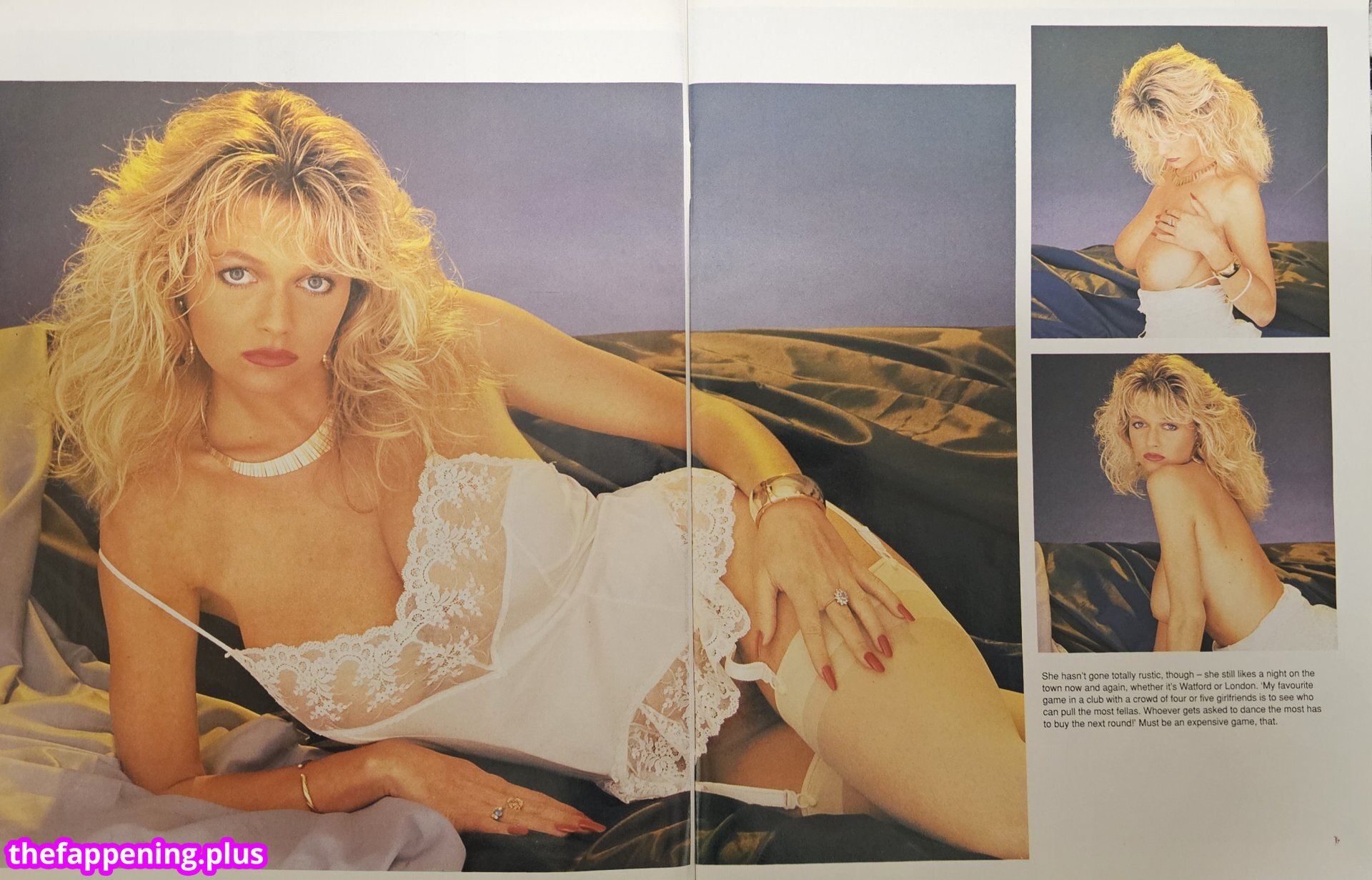 1980'S & Early 90'S Page 3 Girls / GlamourTeaJames / https: / mariawhittaker Fotografie OnlyFans Dezbrăcată #4