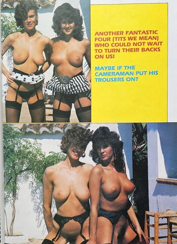 1980'S & Early 90'S Page 3 Girls