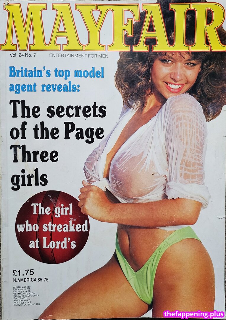 1980'S & Early 90'S Page 3 Girls / GlamourTeaJames / https: / mariawhittaker Naken OnlyFans Foto #330