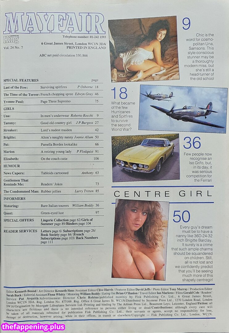 1980'S & Early 90'S Page 3 Girls / GlamourTeaJames / https: / mariawhittaker Meztelen OnlyFans Fotó #331