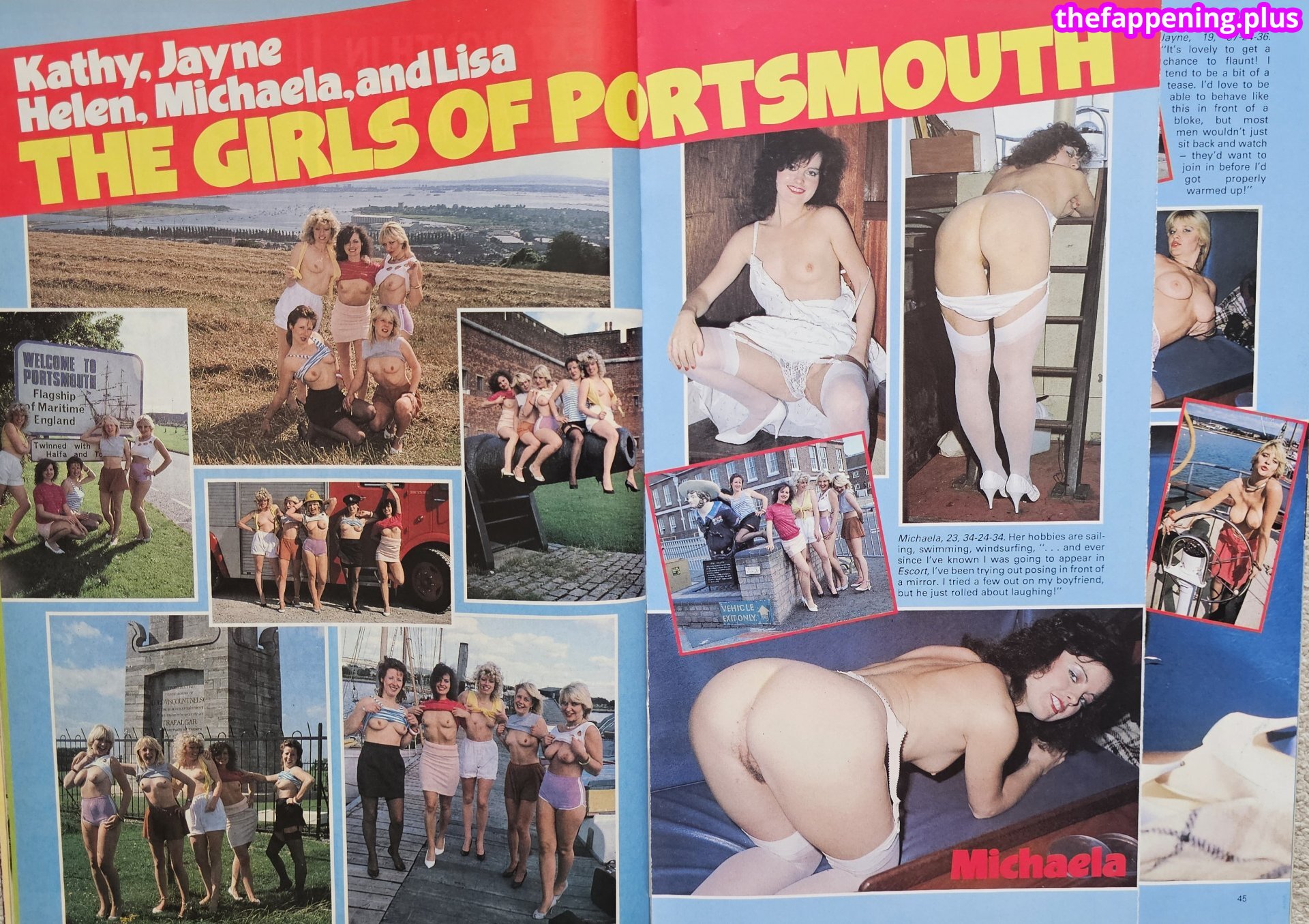 1980'S & Early 90'S Page 3 Girls / GlamourTeaJames / https: / mariawhittaker ヌードOnlyFans写真 #869