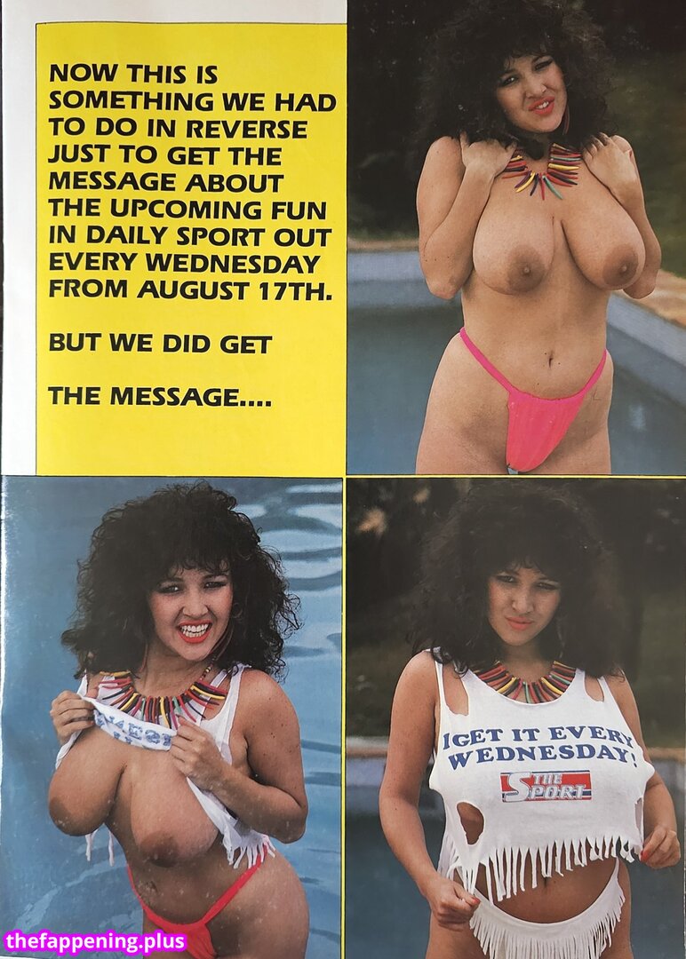 1980'S & Early 90'S Page 3 Girls / GlamourTeaJames / https: / mariawhittaker नग्न OnlyFans फोटो #1031
