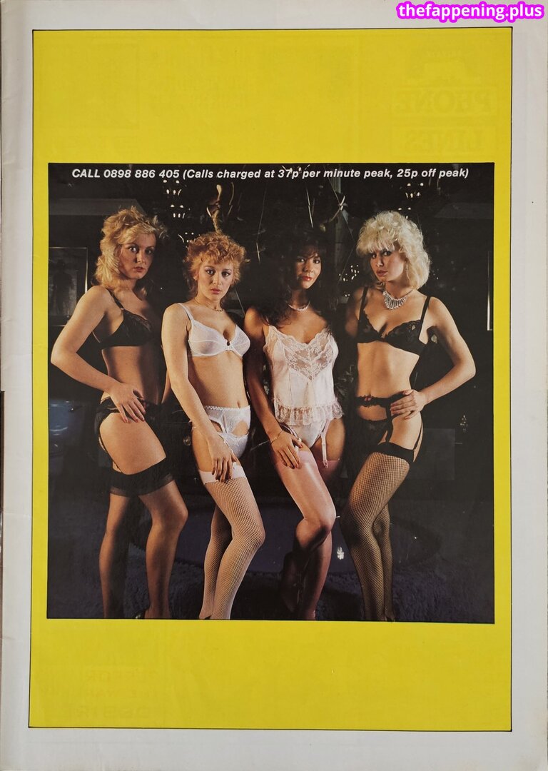 1980'S & Early 90'S Page 3 Girls / GlamourTeaJames / https: / mariawhittaker Foto OnlyFans Nua #1045