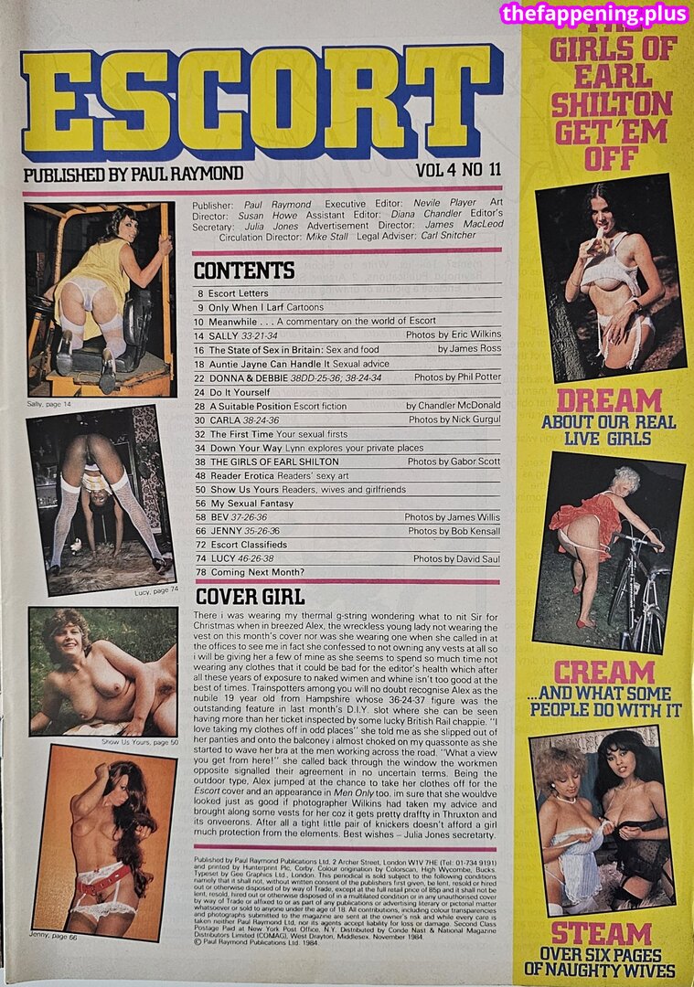 1980'S & Early 90'S Page 3 Girls / GlamourTeaJames / https: / mariawhittaker ヌードOnlyFans写真 #1129