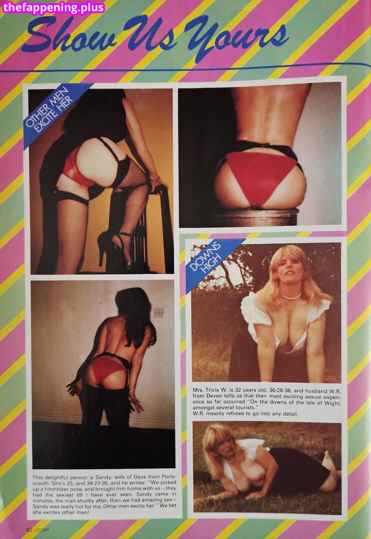 1980'S & Early 90'S Page 3 Girls / GlamourTeaJames / https: / mariawhittaker Nude OnlyFans Photo #1150