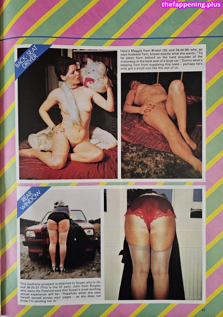 1980'S & Early 90'S Page 3 Girls / GlamourTeaJames / https: / mariawhittaker 누드 OnlyFans 사진 #1151