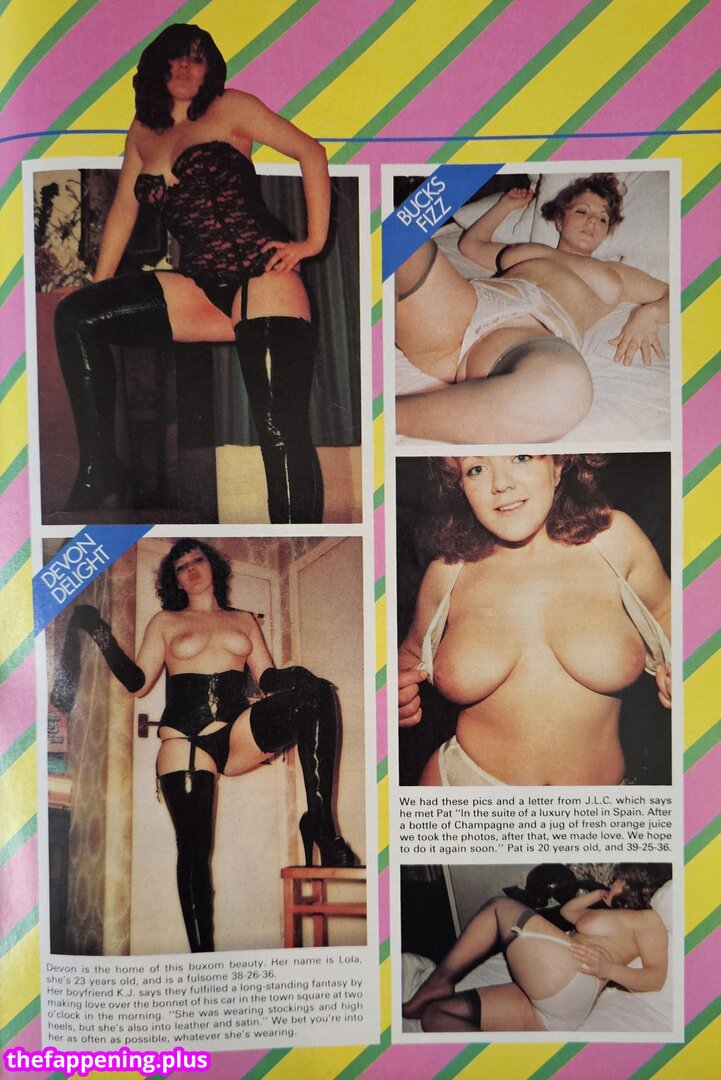 1980'S & Early 90'S Page 3 Girls / GlamourTeaJames / https: / mariawhittaker Фото оголеного OnlyFans #1153