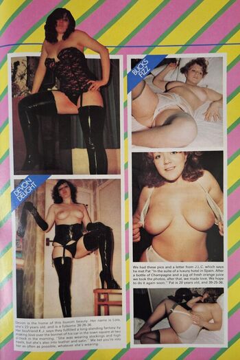 1980'S & Early 90'S Page 3 Girls