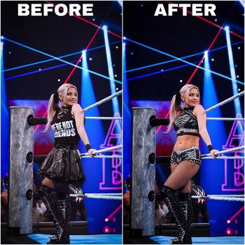 Full leaked Alexa bliss page private onlyfans photo