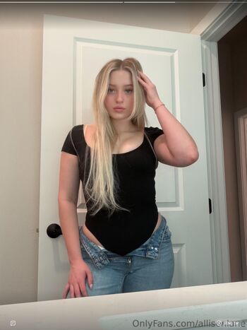 Full leaked Allison lane private onlyfans photo