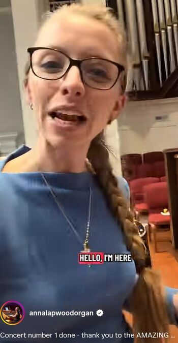 Full leaked Anna lapwood private onlyfans photo