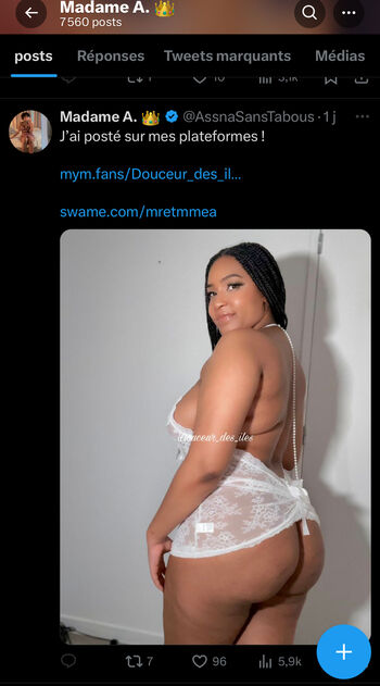 Full leaked Assna sans tabou private onlyfans photo