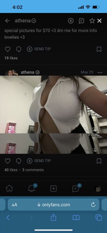 Full leaked Athennessy private onlyfans photo