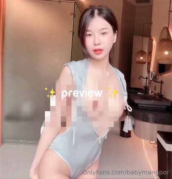 Full leaked Babymangpor private onlyfans photo