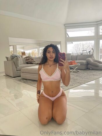 Full leaked Babymilan page private onlyfans photo