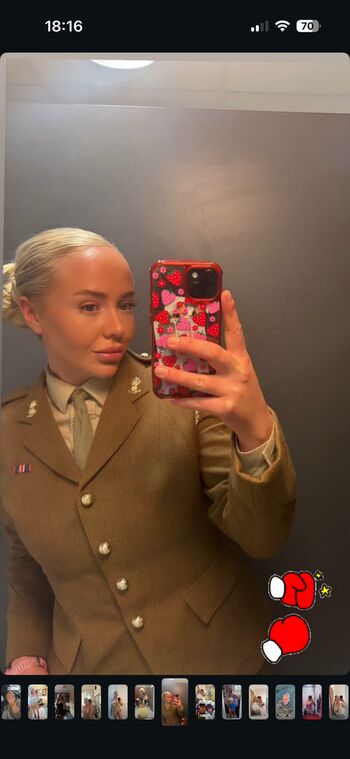 Full leaked British military women private onlyfans photo