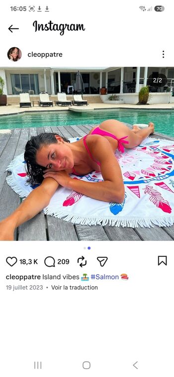 Full leaked Cleopatre off  page private onlyfans photo
