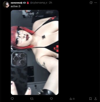 Full leaked Cybervamp private onlyfans photo
