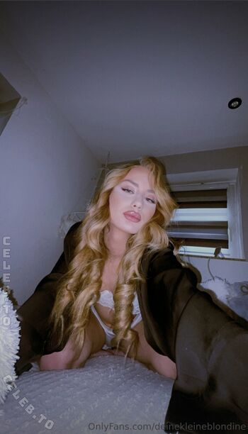 Full leaked Deinekleineblondine private onlyfans photo