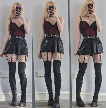 Full leaked Girls in combat and platform boots private onlyfans photo