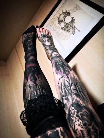 Full leaked Inked feet page private onlyfans photo