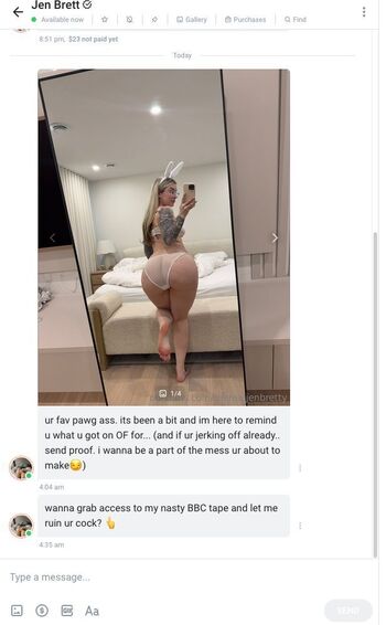 Full leaked Jen brett  page private onlyfans photo