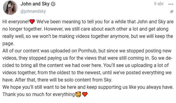 John And Sky