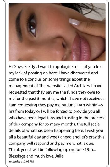 Full leaked Julia kelly page private onlyfans photo