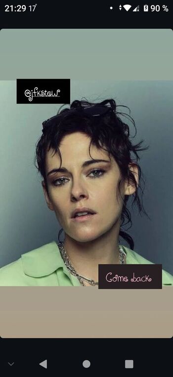 Full leaked Kristen stewart private onlyfans photo