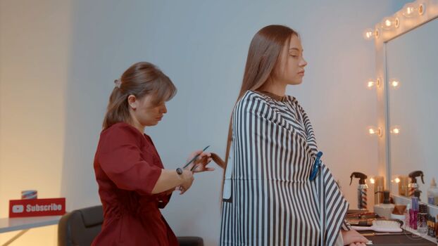 Full leaked Lady barbers asmr private onlyfans photo
