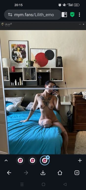 Full leaked Lilith emo private onlyfans photo