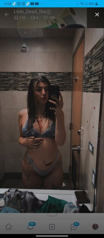 Full leaked Livin dead ria private onlyfans photo