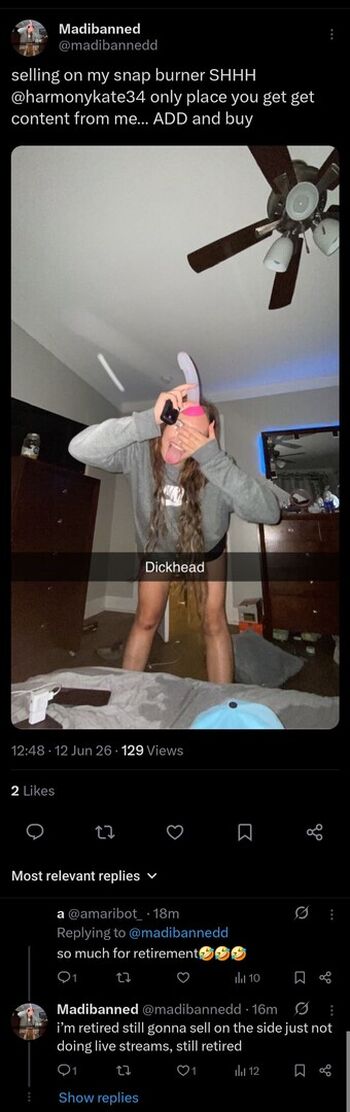 Full leaked Madibanned private onlyfans photo