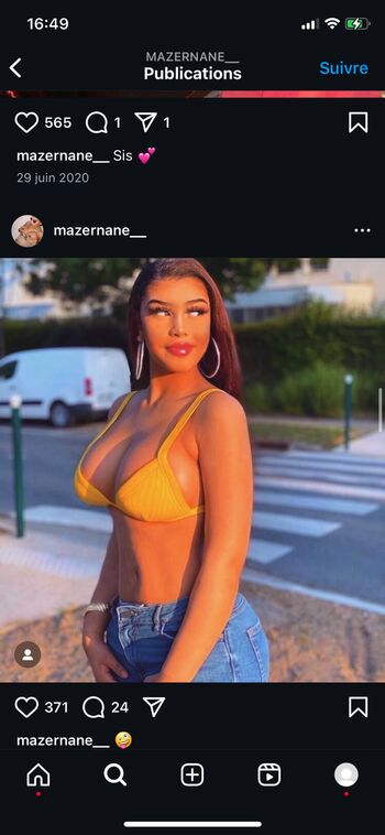Full leaked Mazernane private onlyfans photo