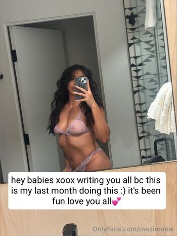 Full leaked Meliimeow private onlyfans photo
