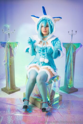 Full leaked Momoiro cosplay page private onlyfans photo