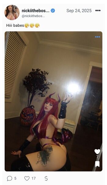 Full leaked Nickiibaby private onlyfans photo