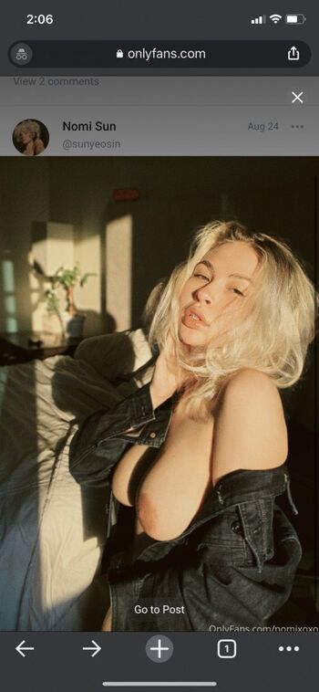 Full leaked Nomi sun private onlyfans photo