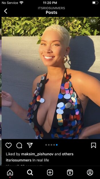 Full leaked Rio summers instagram model exposed private onlyfans photo