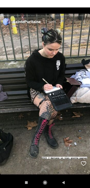 Full leaked Saintepuritaine private onlyfans photo