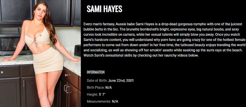 Full leaked Sami hayes private onlyfans photo