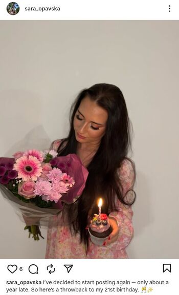 Full leaked Sara opavska private onlyfans photo