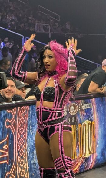 Full leaked Sasha banks page private onlyfans photo