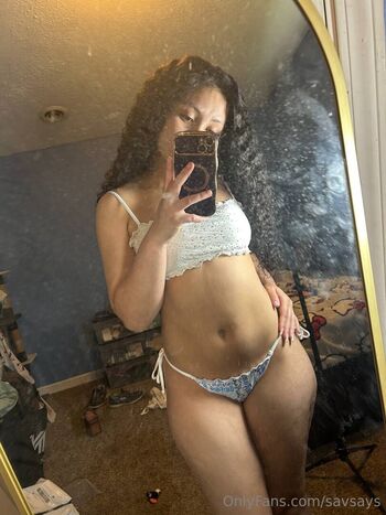 Full leaked Savsays private onlyfans photo