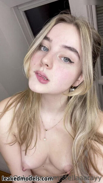 Full leaked Stellaarayy blondieestella private onlyfans photo