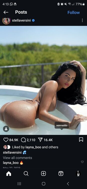 Full leaked Stellaversini private onlyfans photo