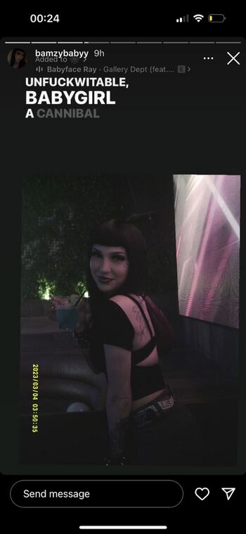 Full leaked Zoebamzybaby private onlyfans photo